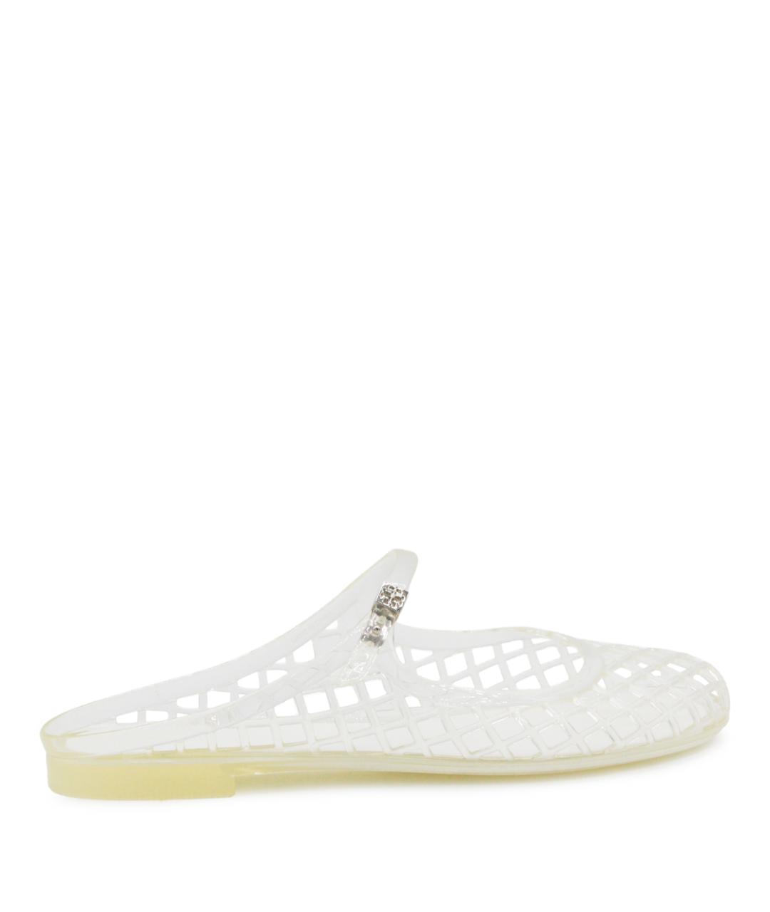 TORY BURCH Белые мюли, фото 1