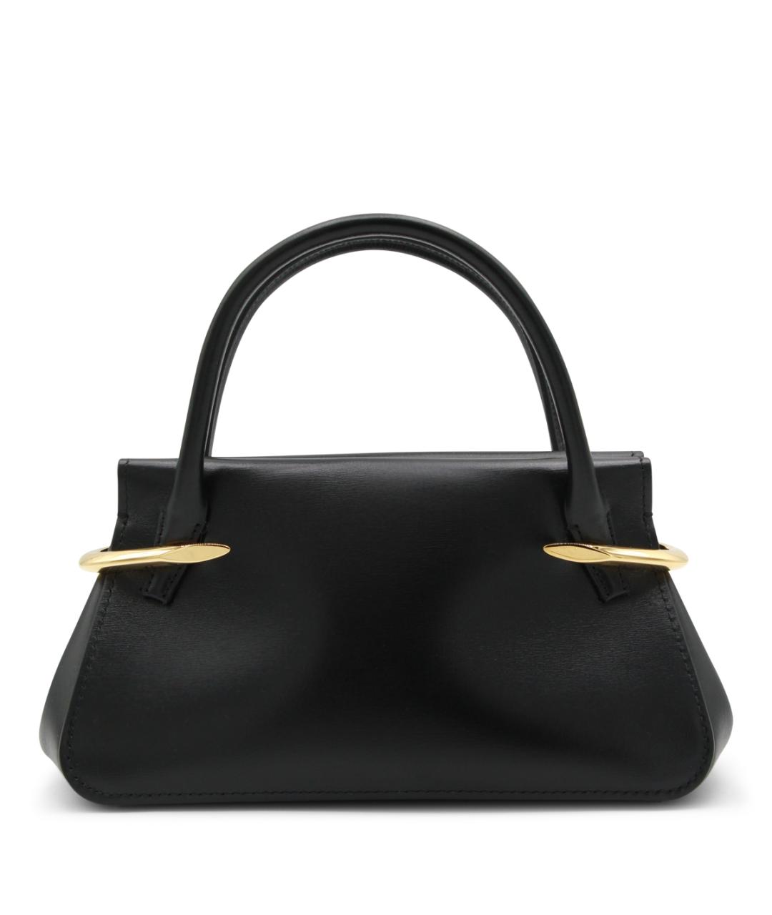 GIVENCHY Черная кожаная сумка тоут, фото 3