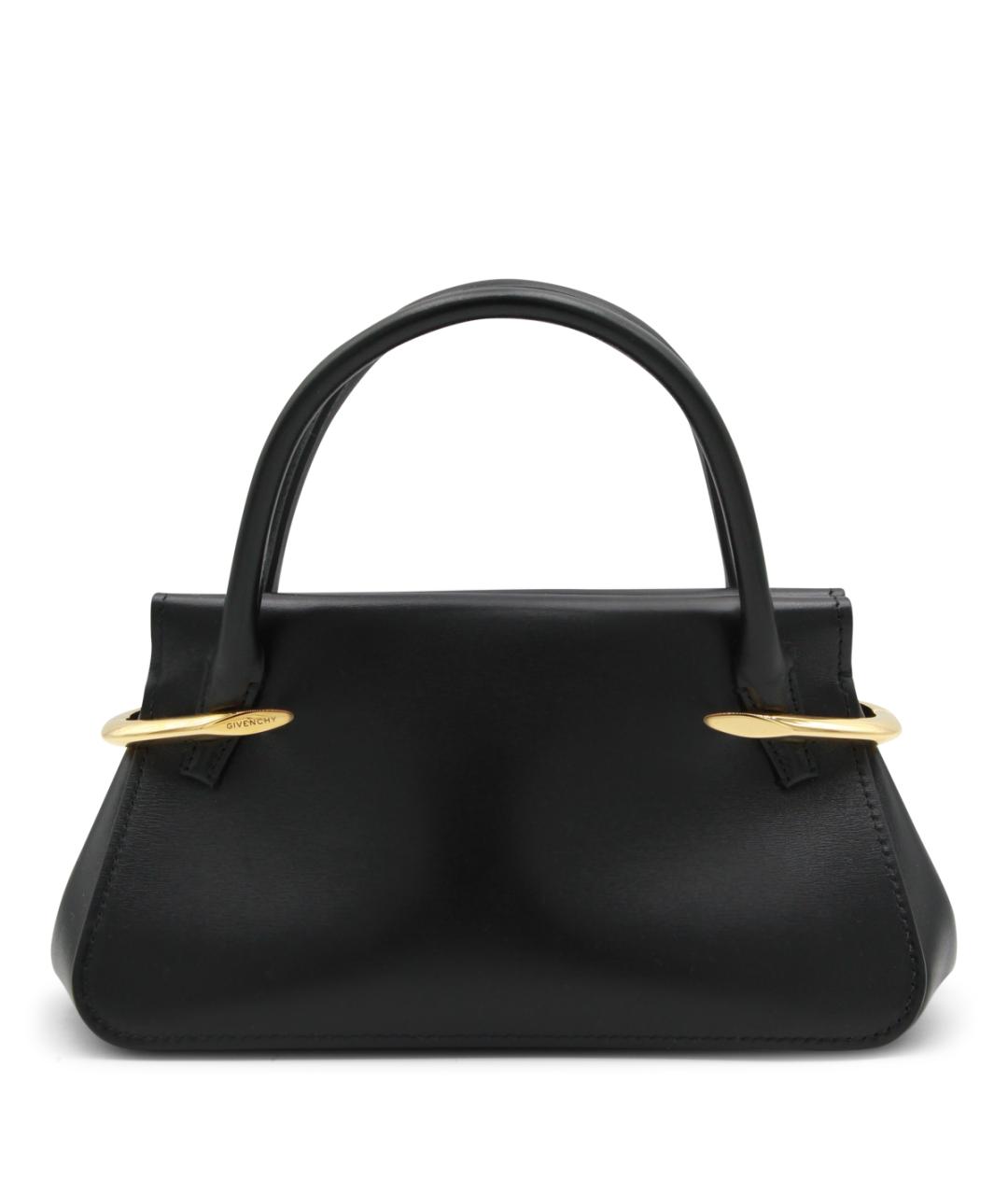 GIVENCHY Черная кожаная сумка тоут, фото 1