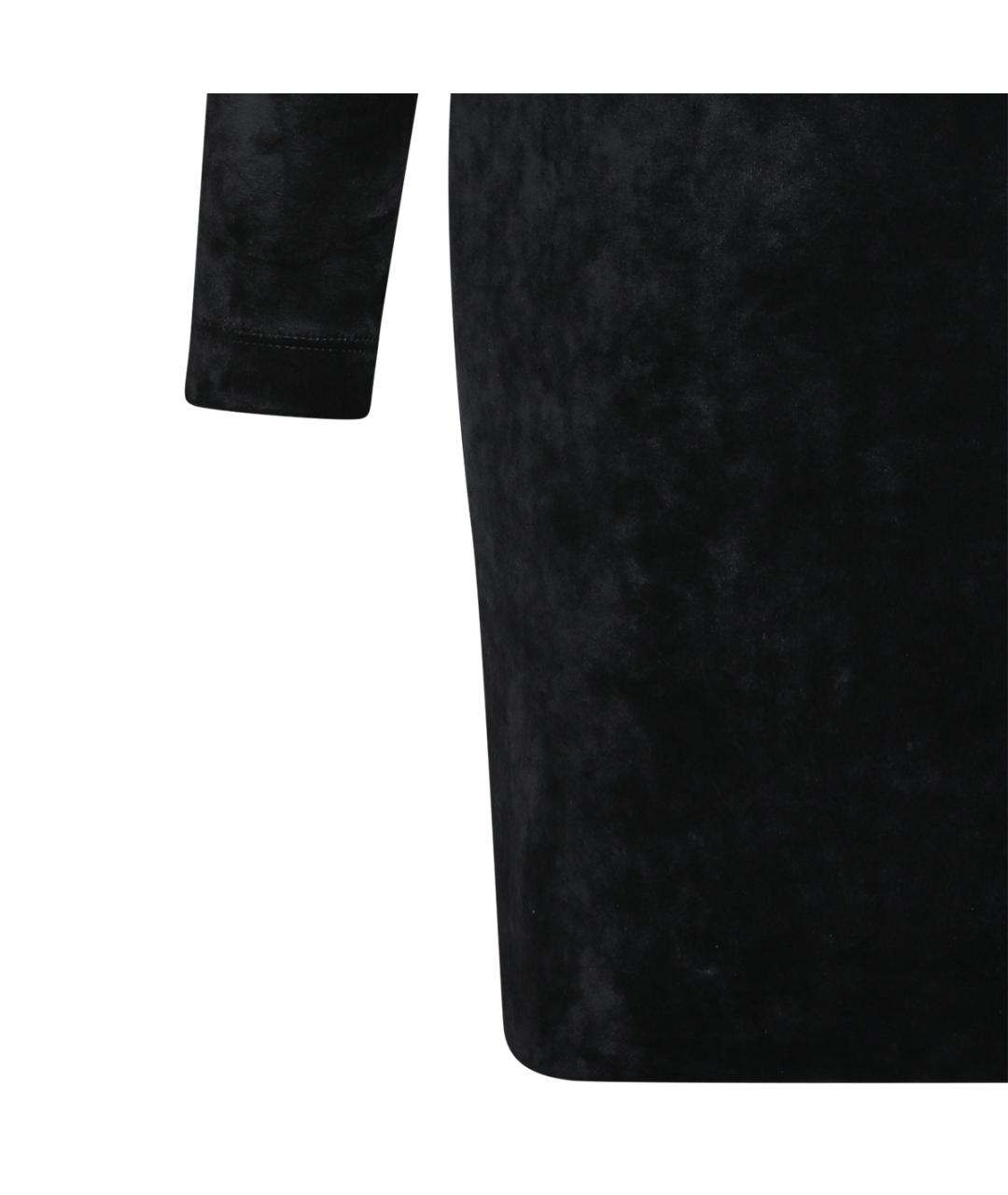 BALENCIAGA Черное вискозное вечернее платье, фото 4