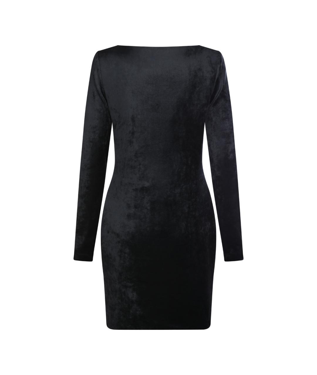 BALENCIAGA Черное вискозное вечернее платье, фото 2