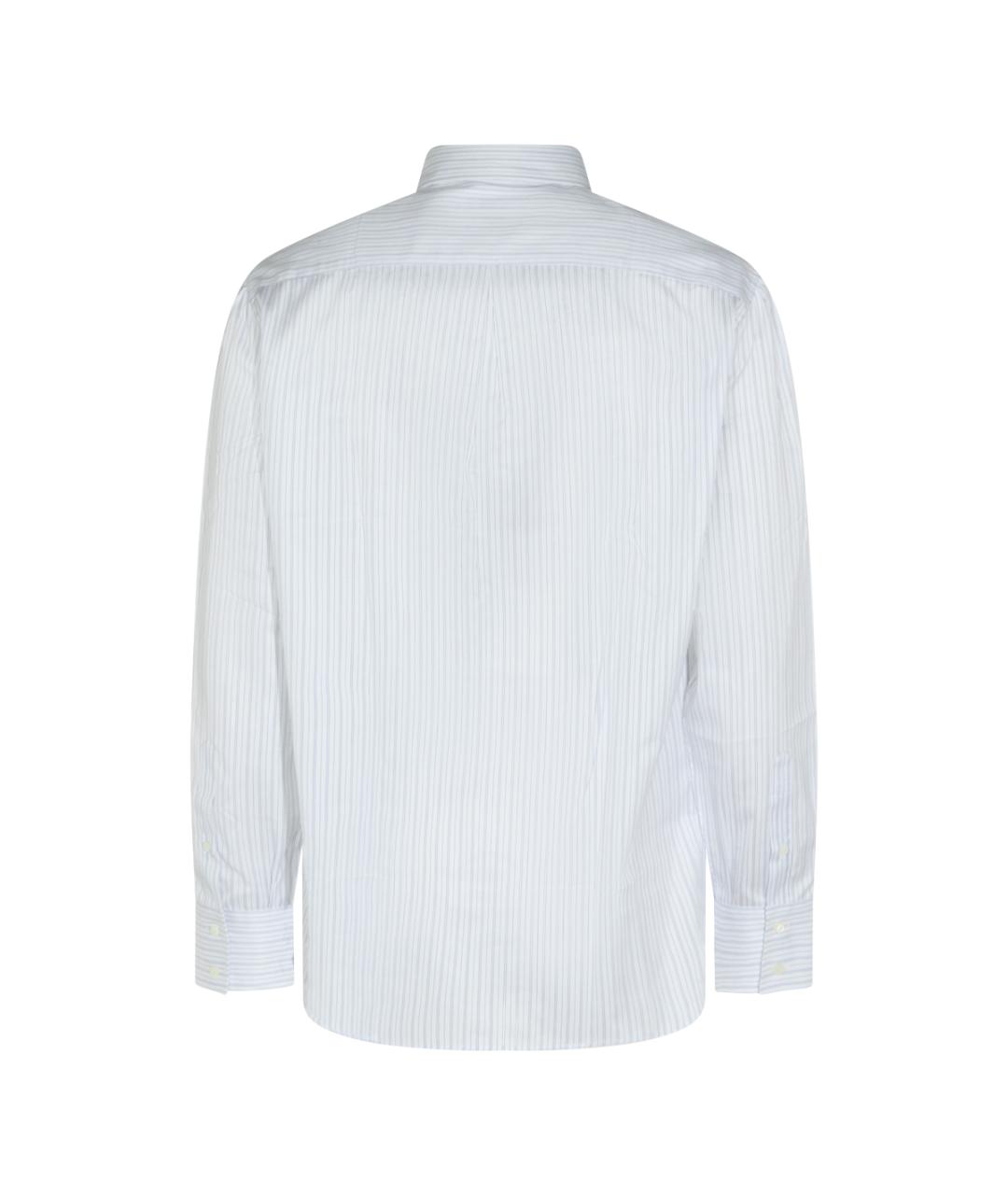 BRUNELLO CUCINELLI Белая хлопковая классическая рубашка, фото 2
