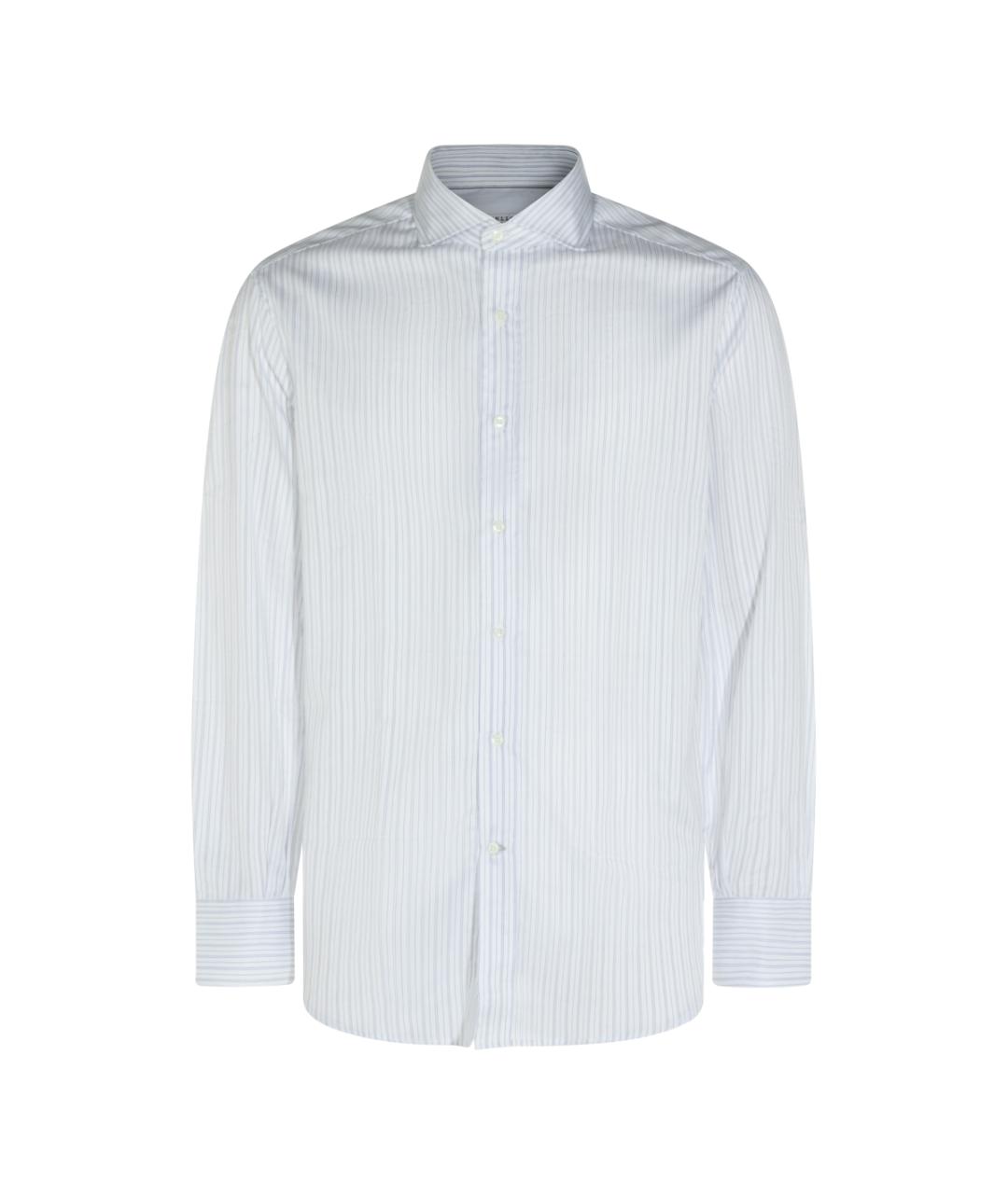 BRUNELLO CUCINELLI Белая хлопковая классическая рубашка, фото 1