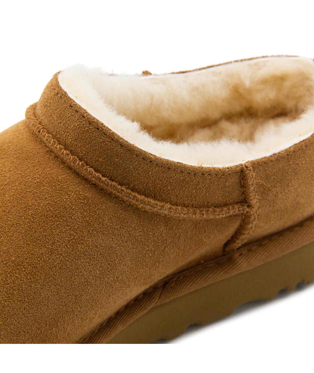 UGG AUSTRALIA Коричневые замшевые сапоги, фото 4