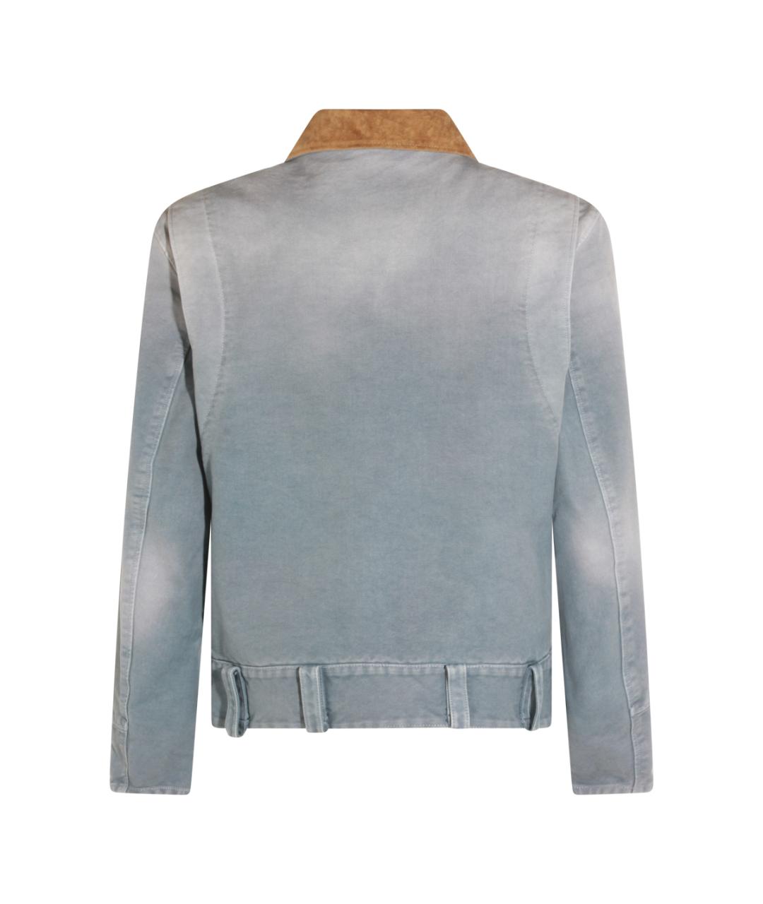 MARNI Голубая хлопковая куртка, фото 2