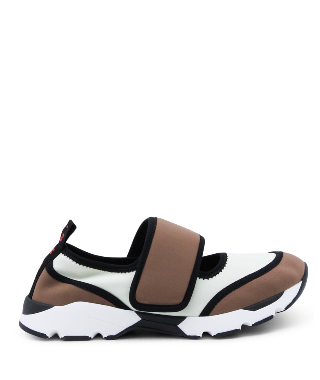 MARNI Мульти текстильные кроссовки, фото 1