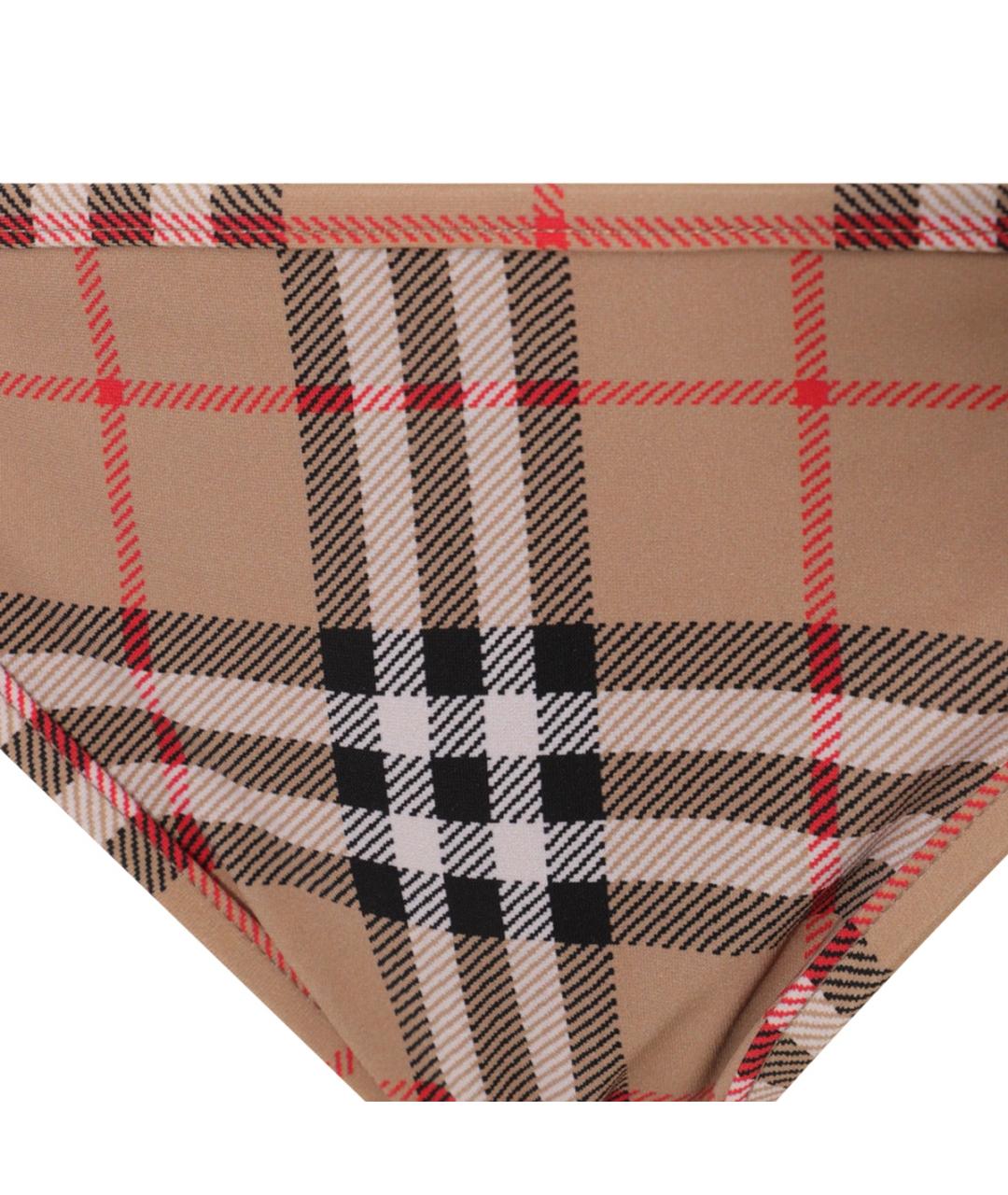 BURBERRY Бежевый синтетический купальник, фото 4