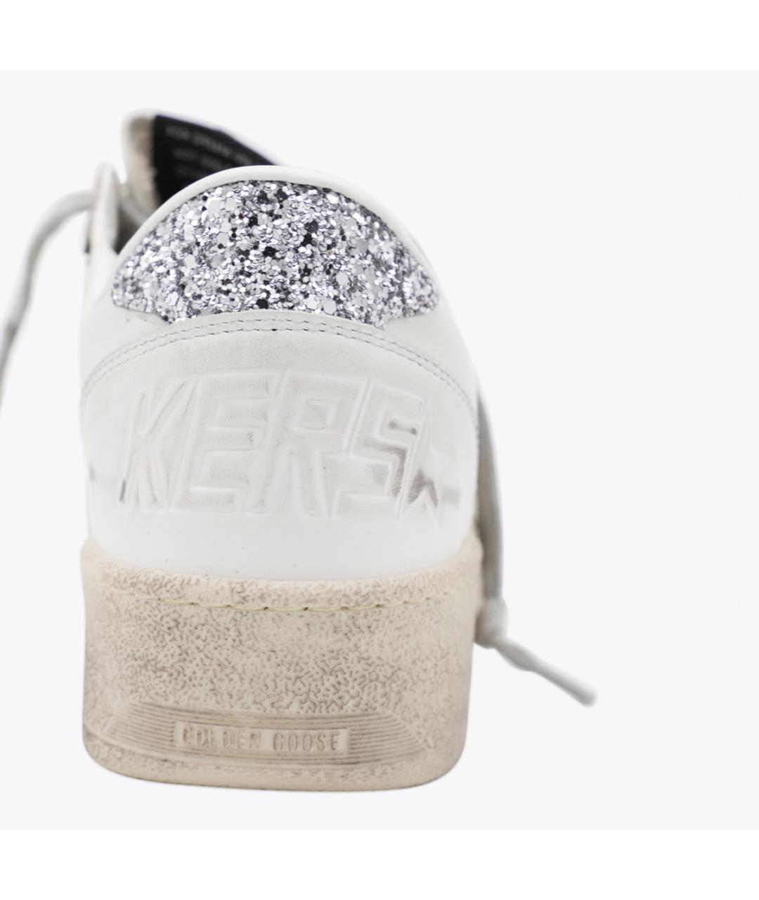 GOLDEN GOOSE DELUXE BRAND Белые кожаные кеды, фото 5