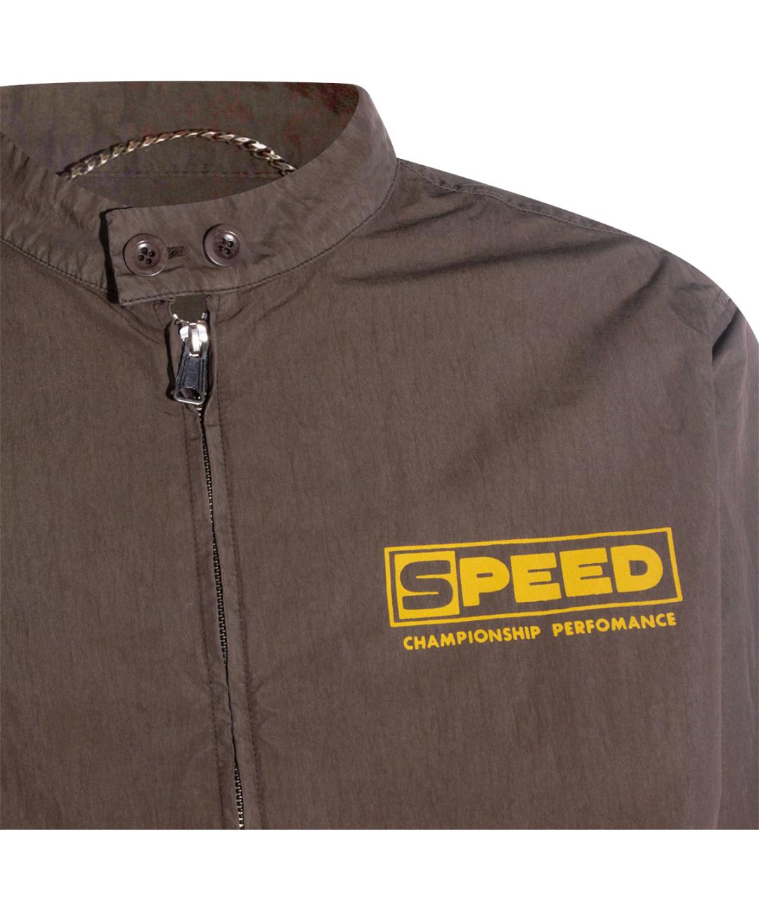 MAISON MARGIELA Коричневая хлопко-эластановая куртка, фото 3