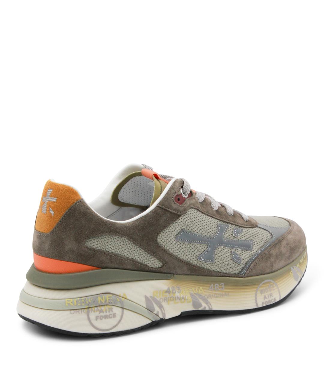 PREMIATA Мульти замшевые низкие кроссовки / кеды, фото 3