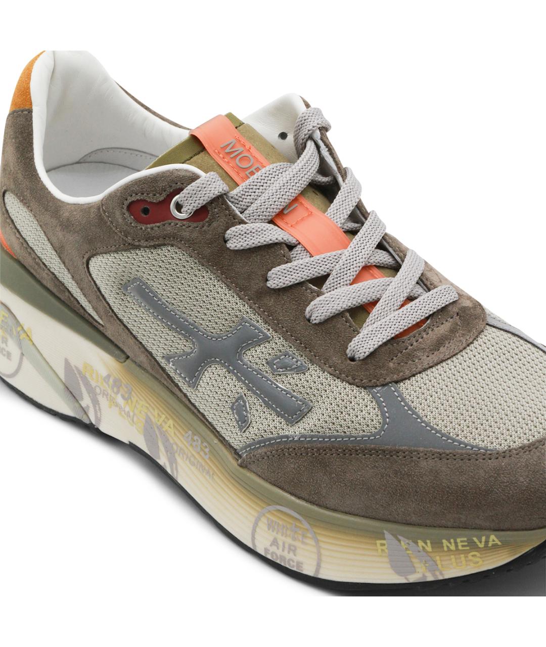 PREMIATA Мульти замшевые низкие кроссовки / кеды, фото 4