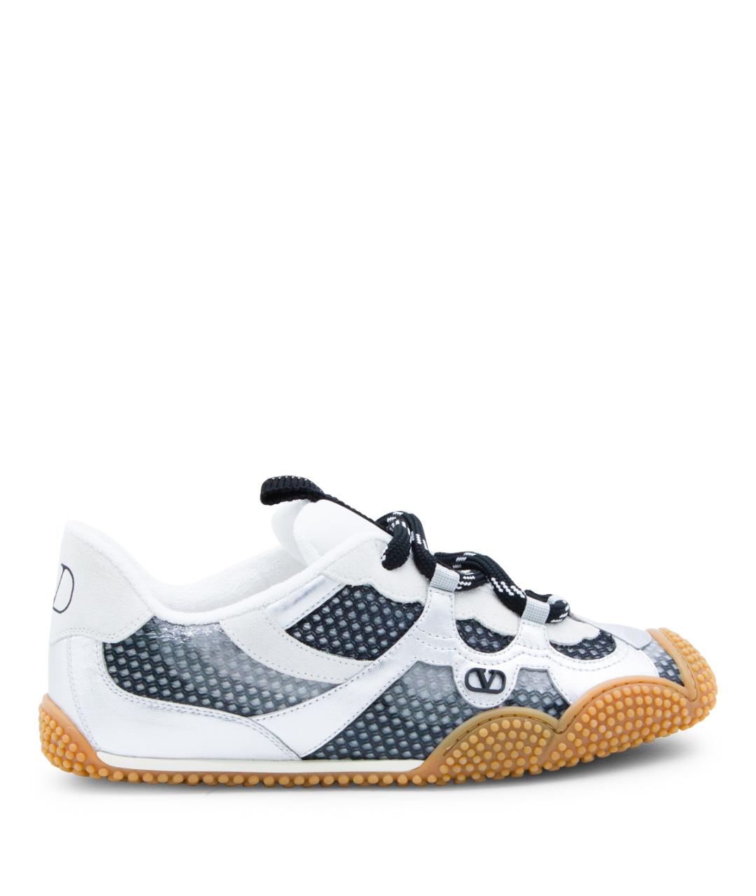 VALENTINO Белые кожаные кроссовки, фото 1