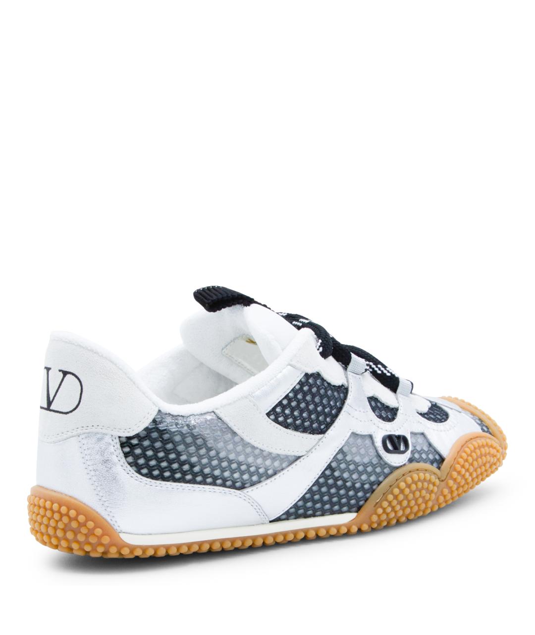 VALENTINO Белые кожаные кроссовки, фото 3