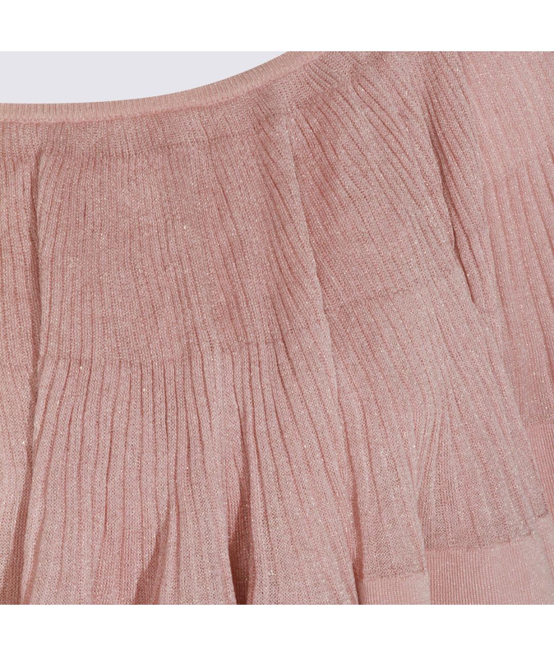 ZIMMERMANN Розовая вискозная блузы, фото 4