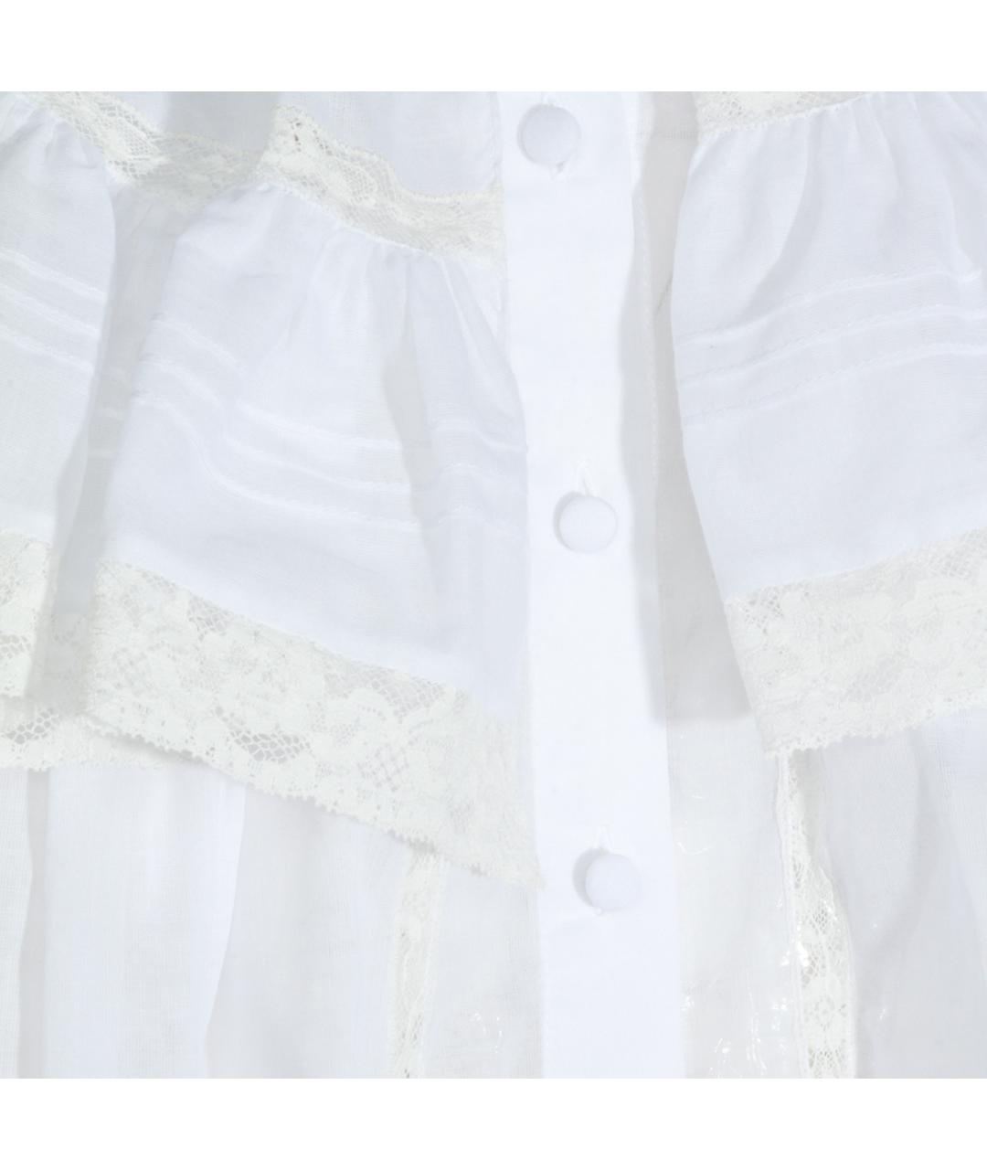 CHLOE Белая шелковая блузы, фото 3