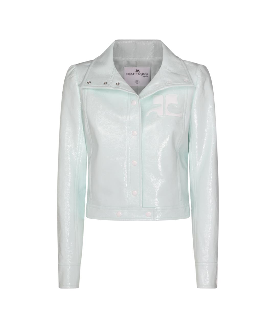 COURREGES Бирюзовая куртка, фото 1