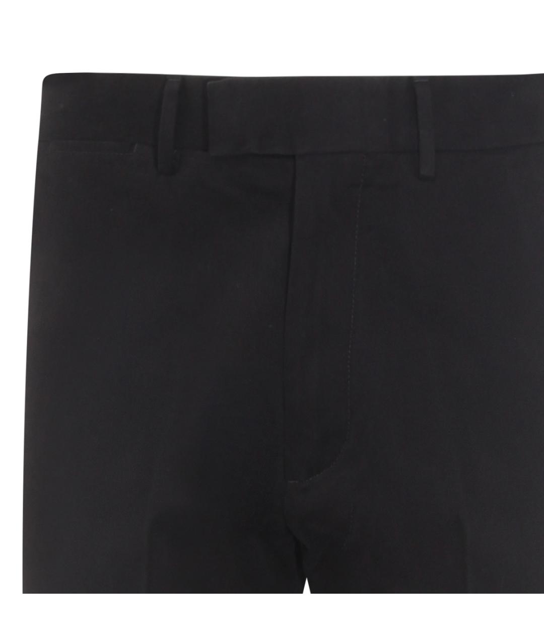 TOM FORD Черные хлопковые повседневные брюки, фото 3