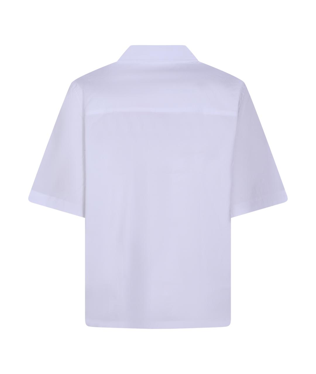 DIESEL Белая хлопковая классическая рубашка, фото 2