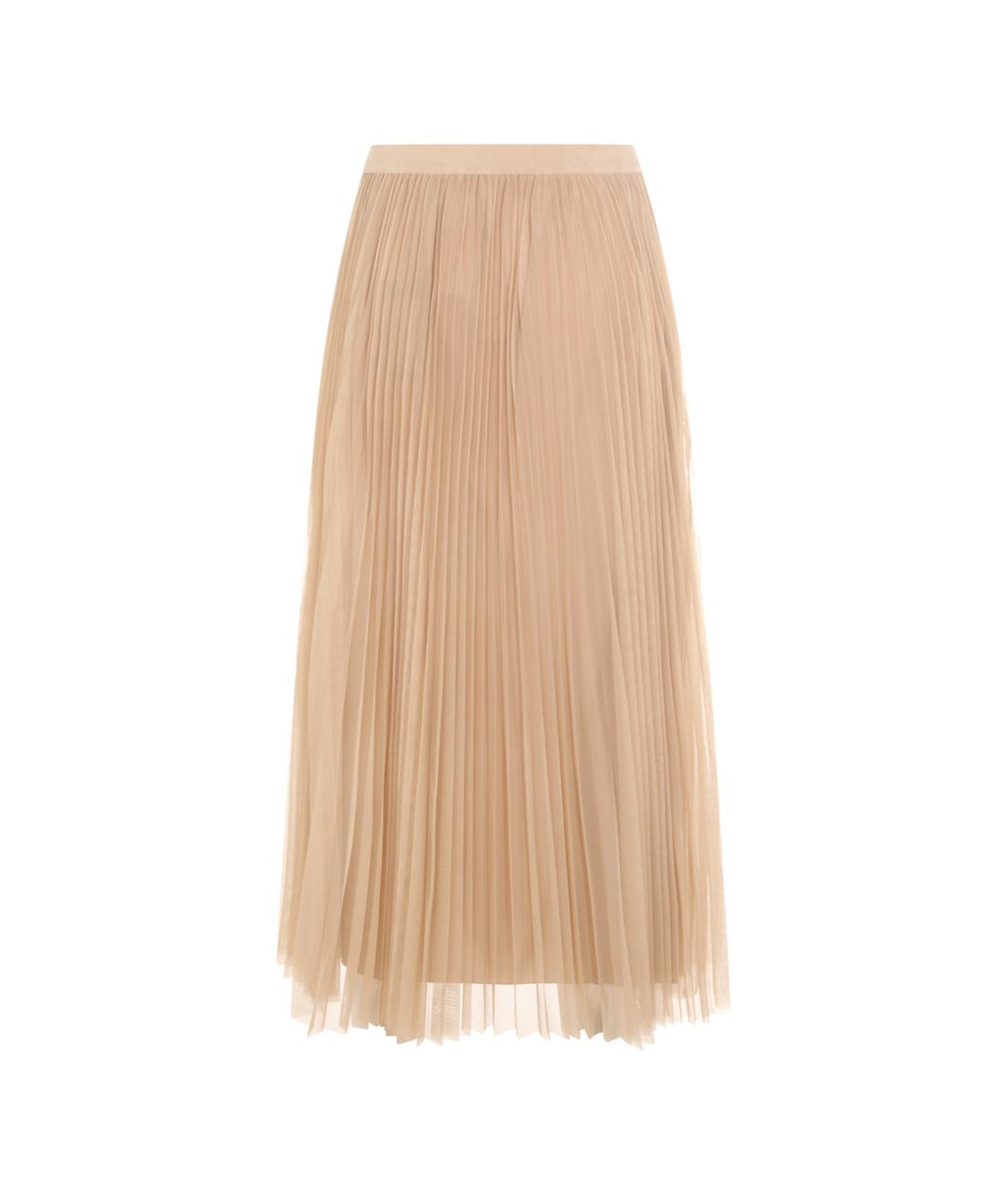 FABIANA FILIPPI Бежевая юбка миди, фото 2