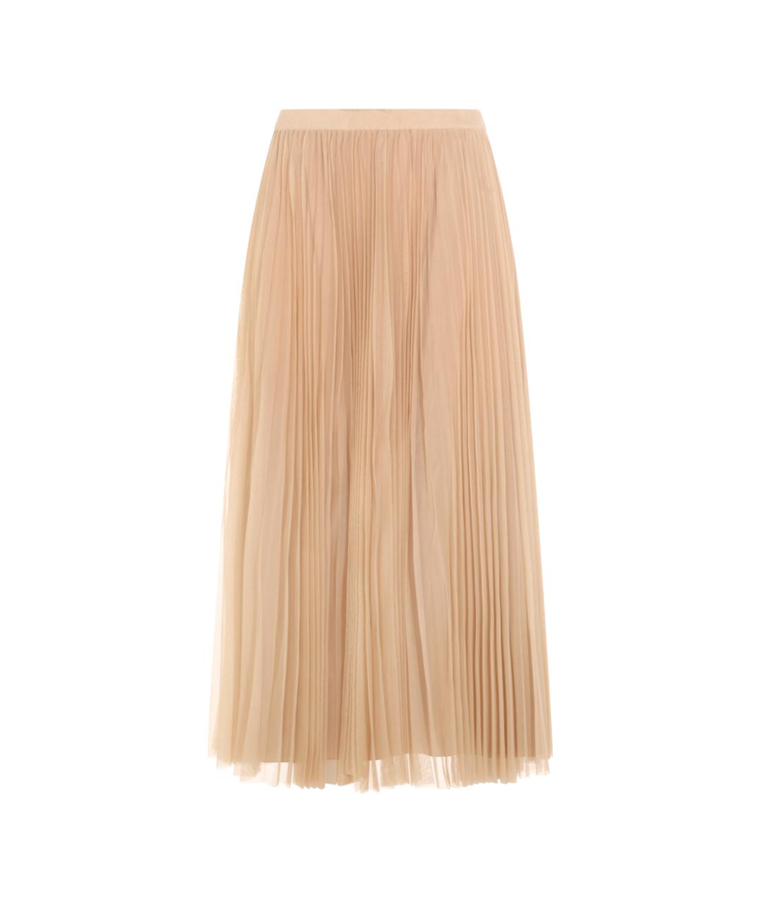 FABIANA FILIPPI Бежевая юбка миди, фото 1
