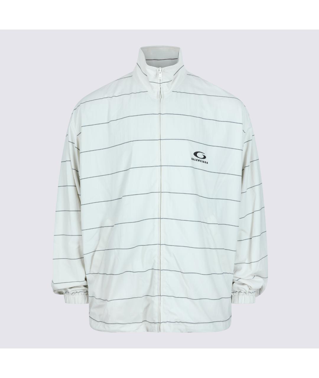 BALENCIAGA Белая синтетическая куртка, фото 2