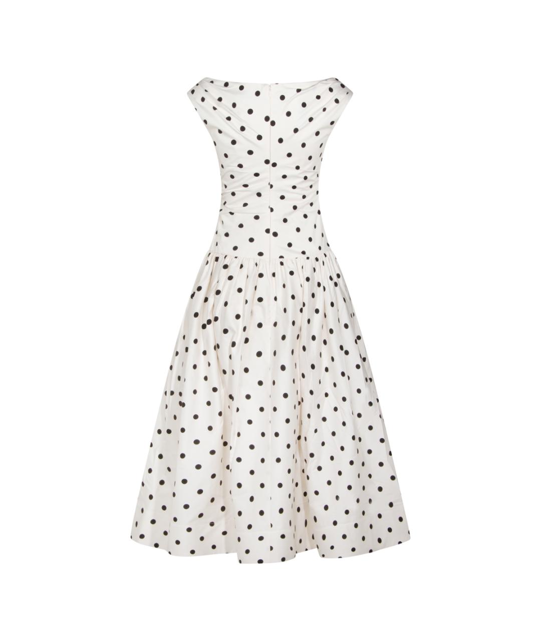 SELF-PORTRAIT Белое хлопковое повседневное платье, фото 2