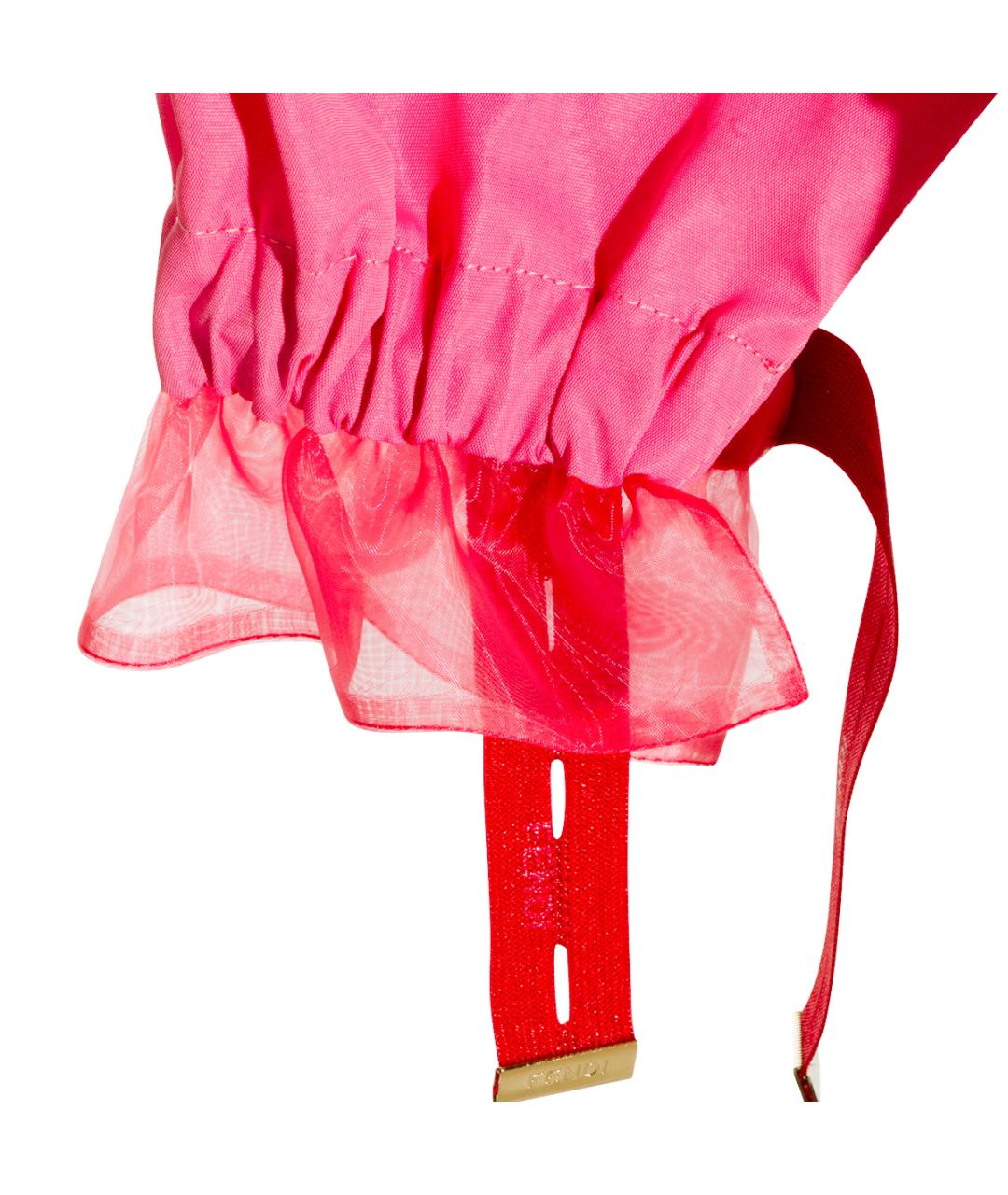 FENDI Розовая вискозная куртка, фото 6