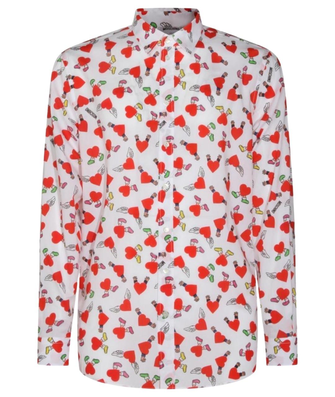 MOSCHINO Мульти хлопковая кэжуал рубашка, фото 1