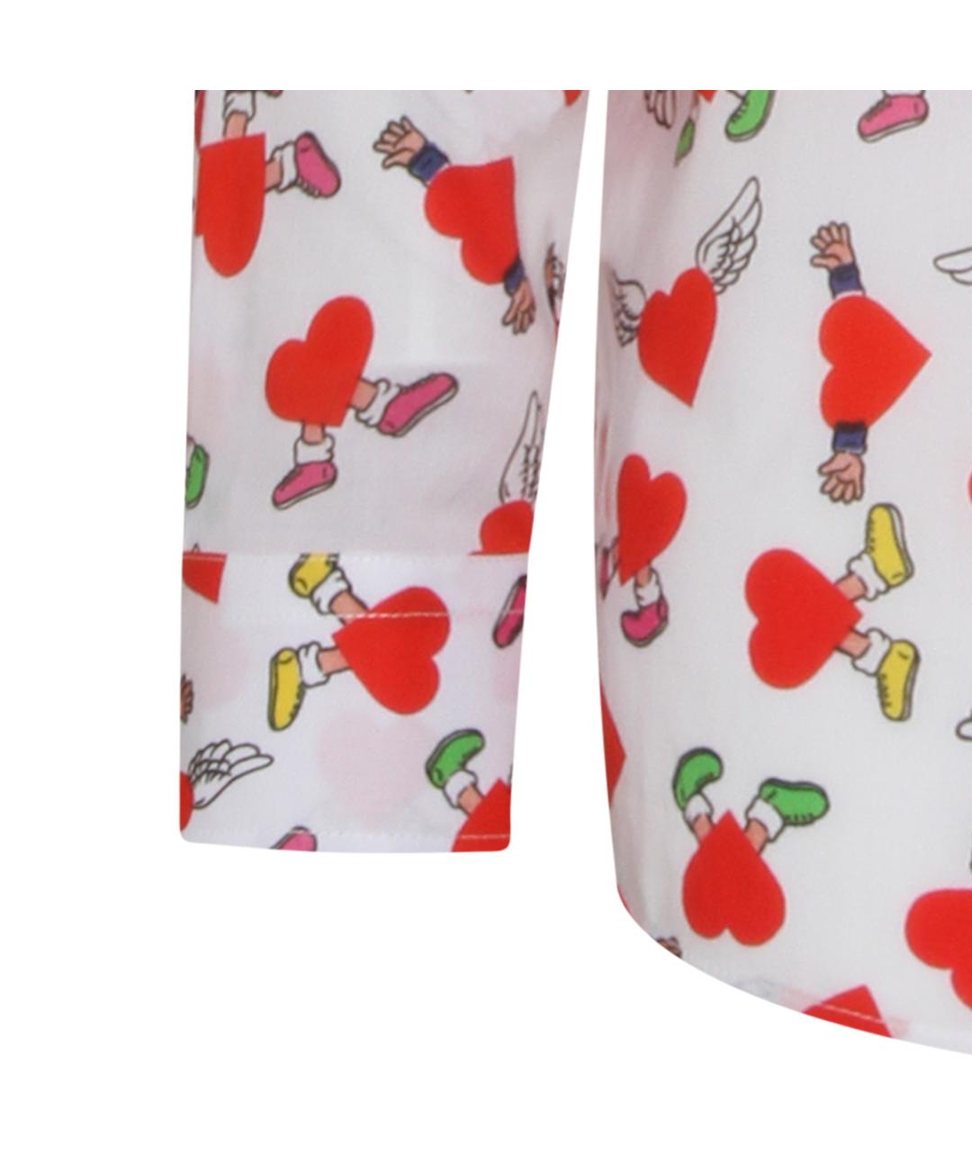 MOSCHINO Мульти хлопковая кэжуал рубашка, фото 4