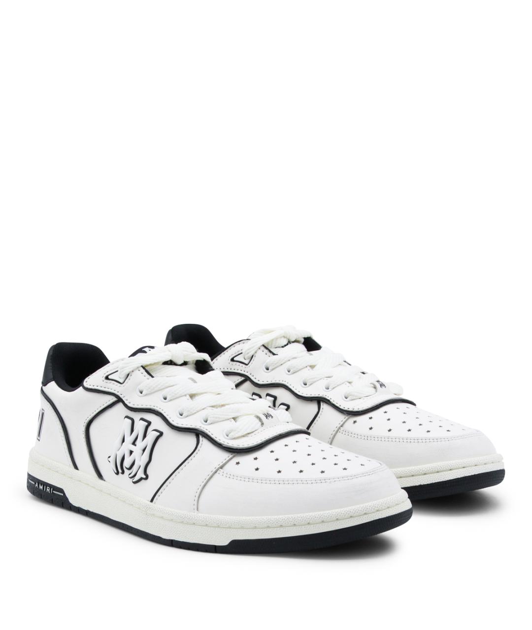 AMIRI Мульти кожаные низкие кроссовки / кеды, фото 2