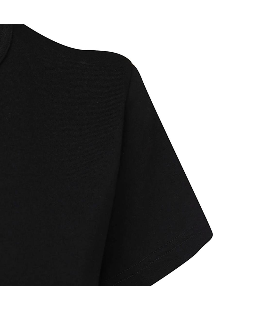 ALEXANDER WANG Черная хлопковая футболка, фото 3