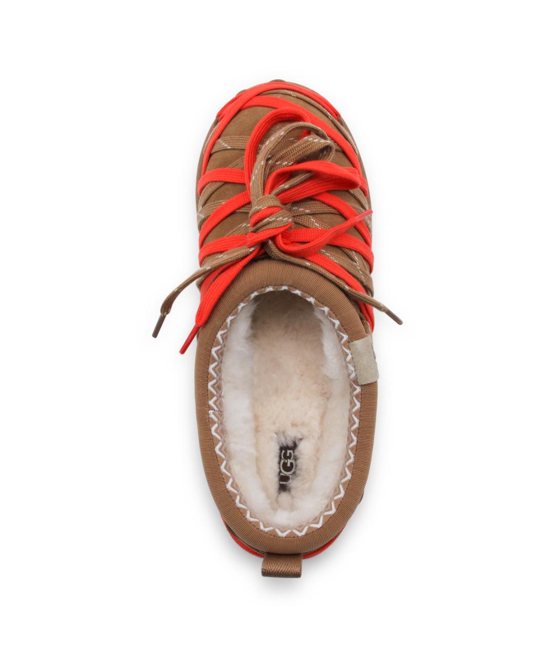 UGG AUSTRALIA Коричневые низкие ботинки, фото 5