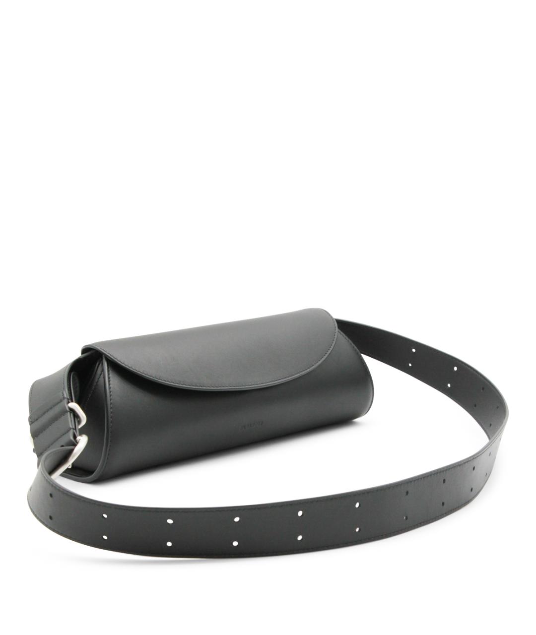 JIL SANDER Черная поясная сумка, фото 2