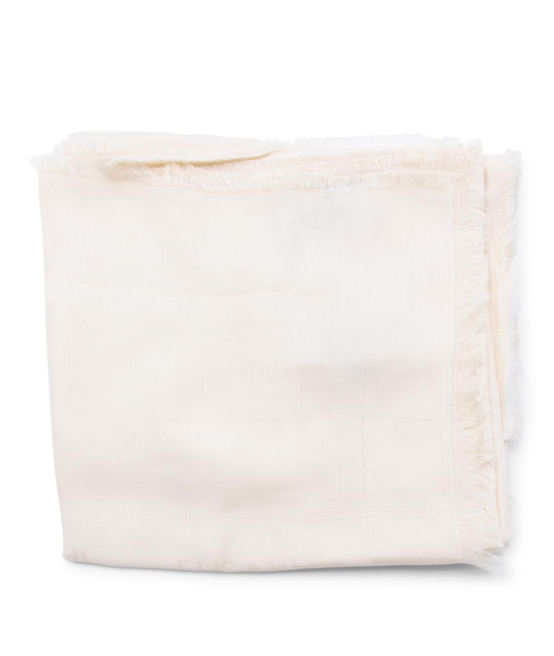 ELISABETTA FRANCHI Белый шарф, фото 1