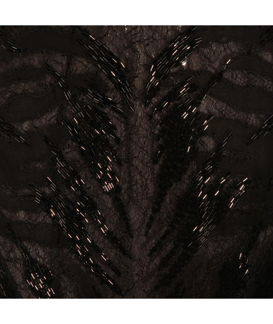 BLUMARINE Черное вискозное коктейльное платье, фото 5