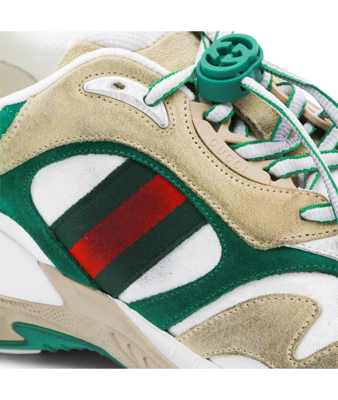GUCCI Мульти кожаные низкие кроссовки / кеды, фото 4