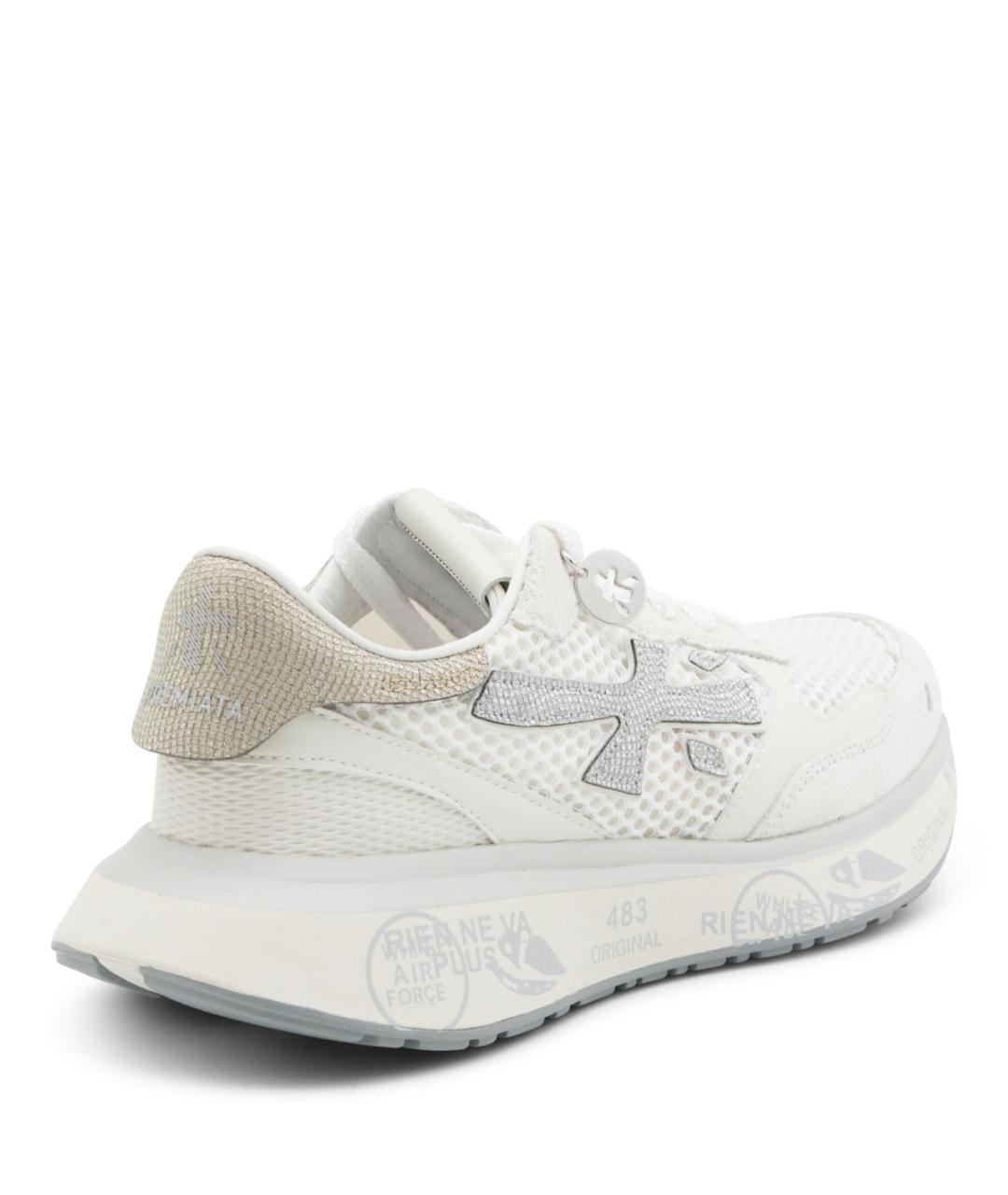 PREMIATA Белые замшевые кроссовки, фото 3