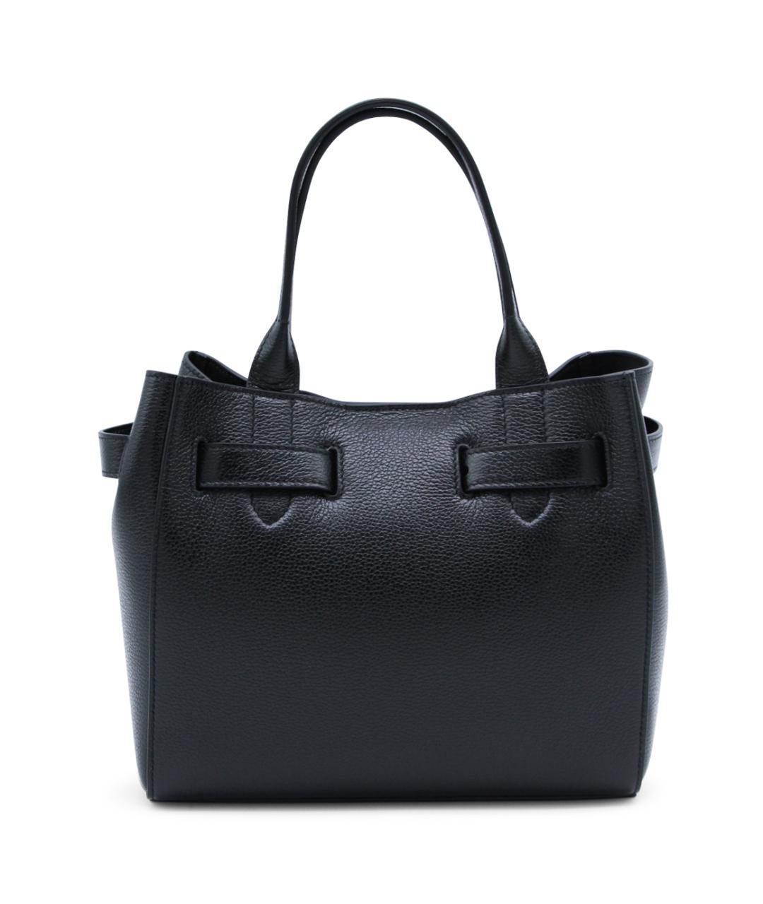 TOM FORD Черная кожаная сумка тоут, фото 3