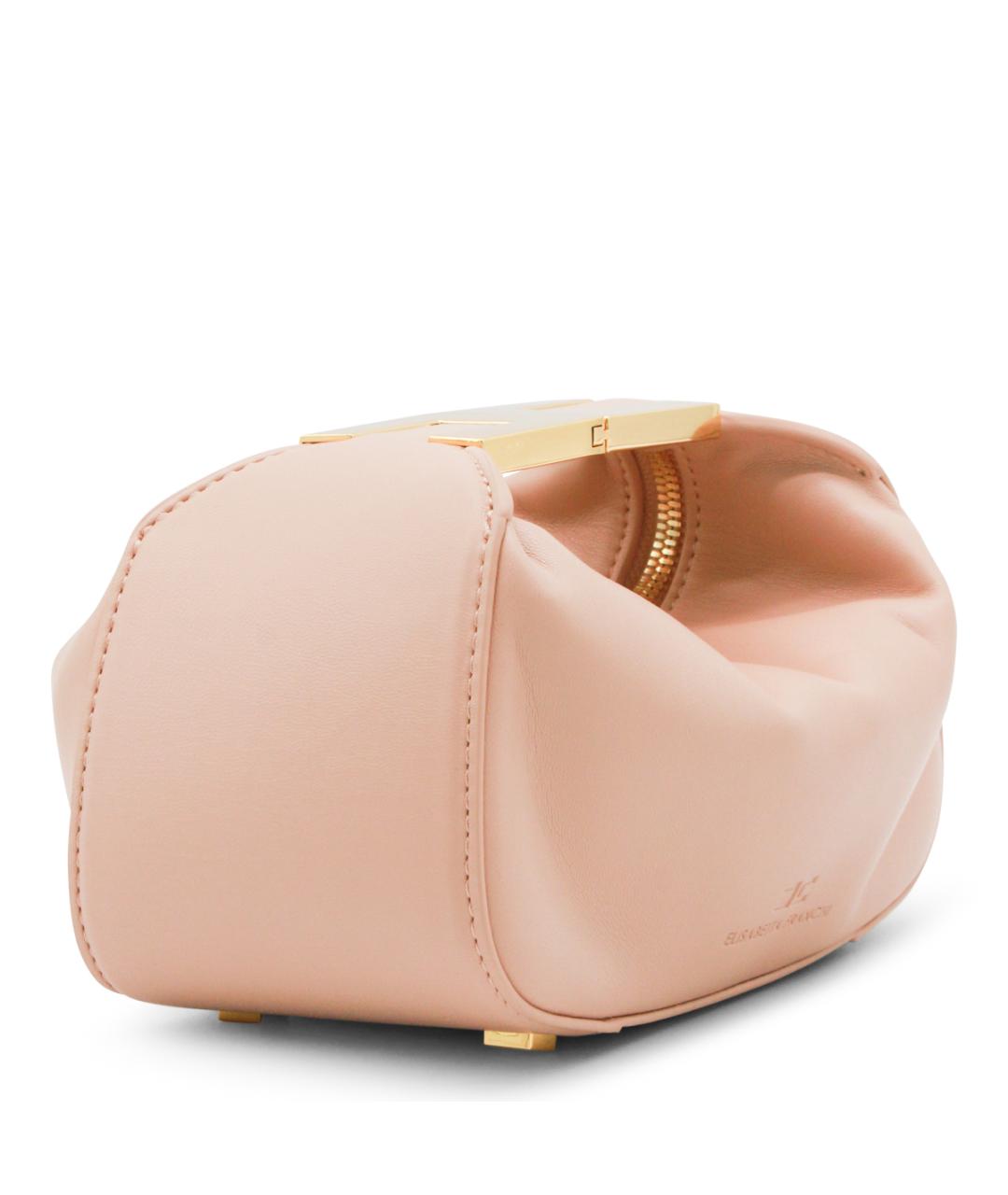 ELISABETTA FRANCHI Бежевая сумка с короткими ручками, фото 2