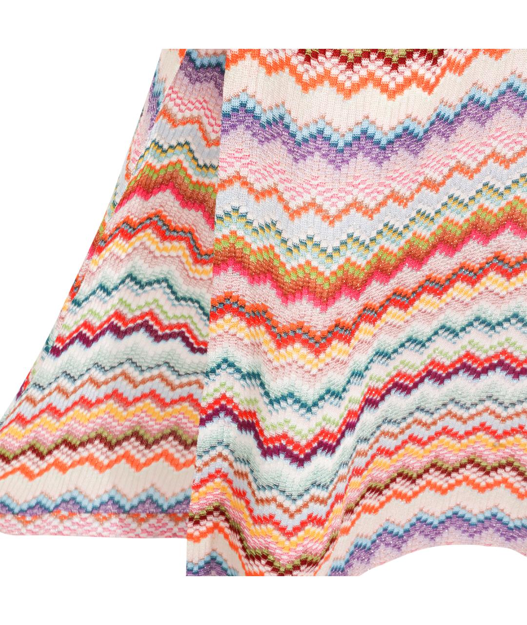 MISSONI Мульти вискозная юбка миди, фото 3