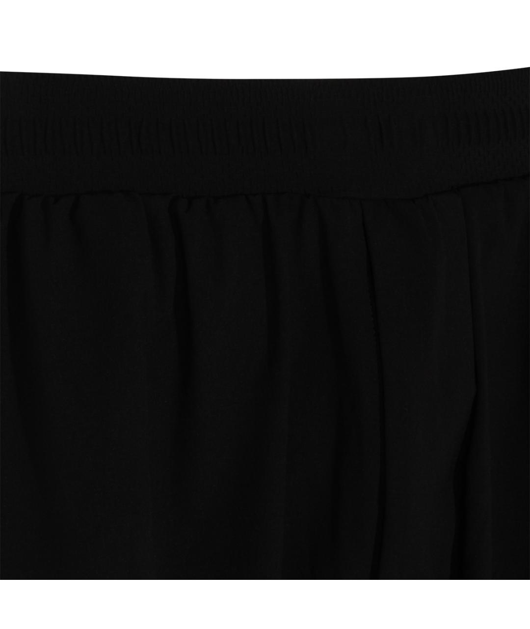 Y-3 Черные полиэстеровые шорты, фото 4