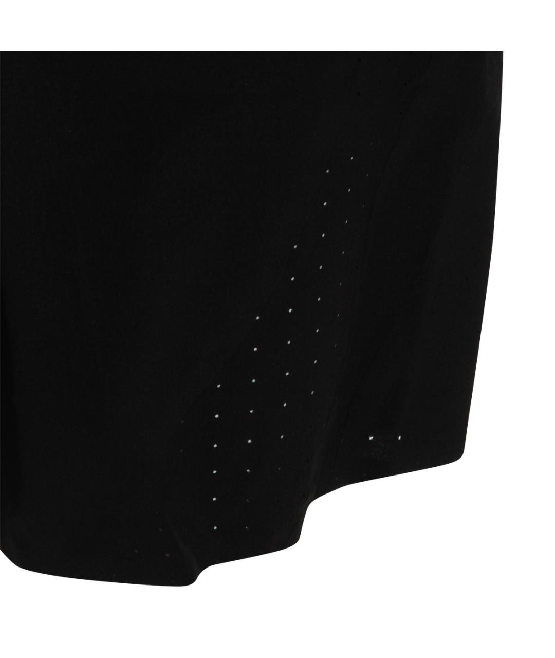 Y-3 Черные полиэстеровые шорты, фото 3