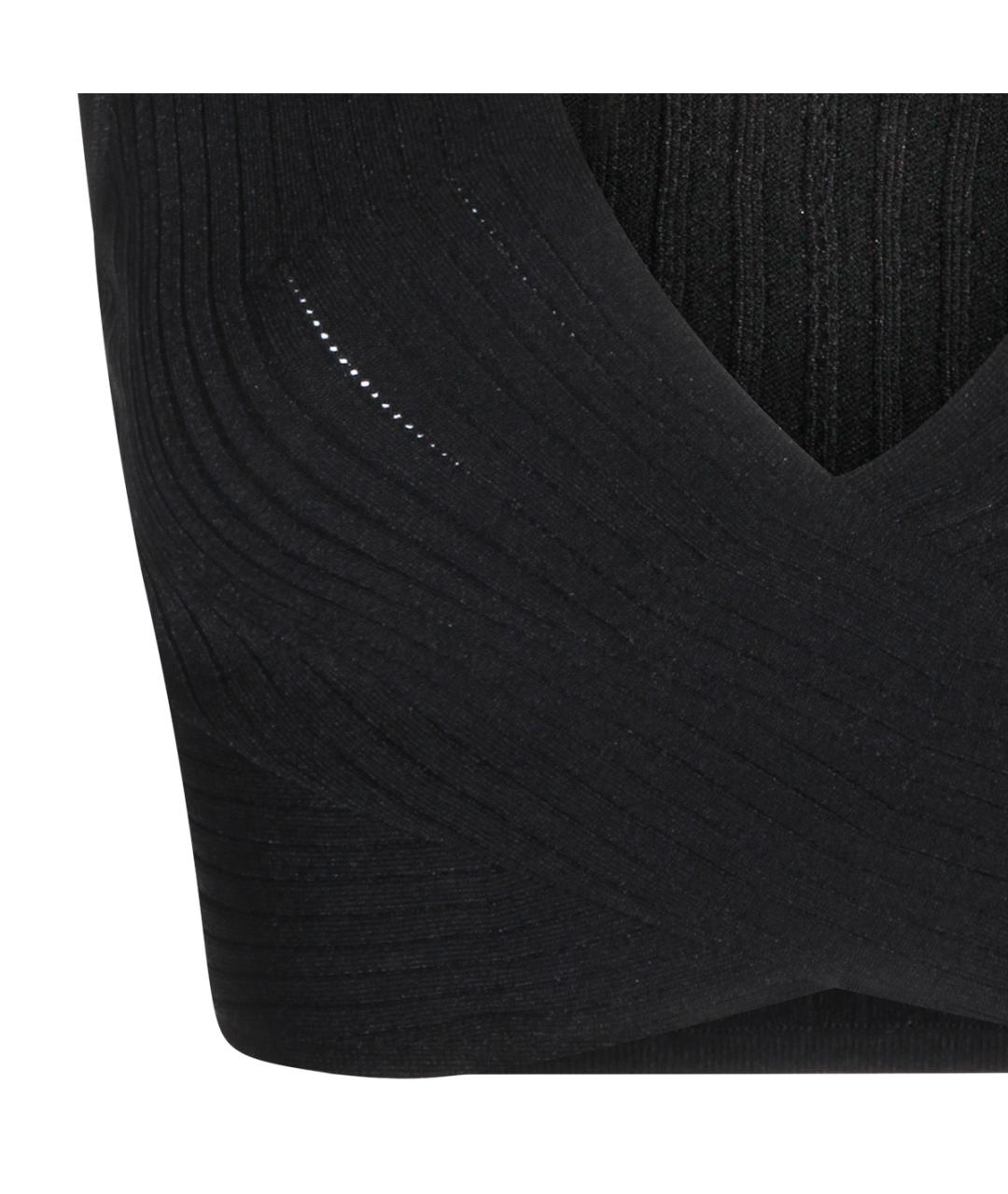 ELISABETTA FRANCHI Черная вискозная майка, фото 4