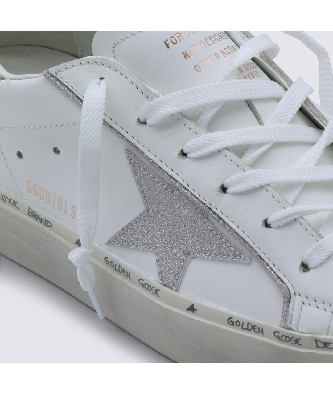 GOLDEN GOOSE DELUXE BRAND Белые кожаные кеды, фото 5