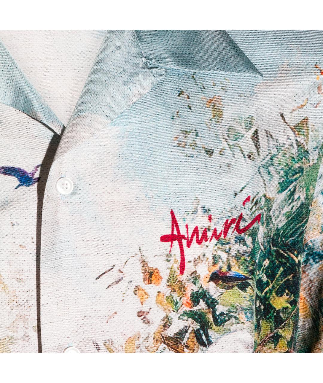 AMIRI Мульти шелковая классическая рубашка, фото 3