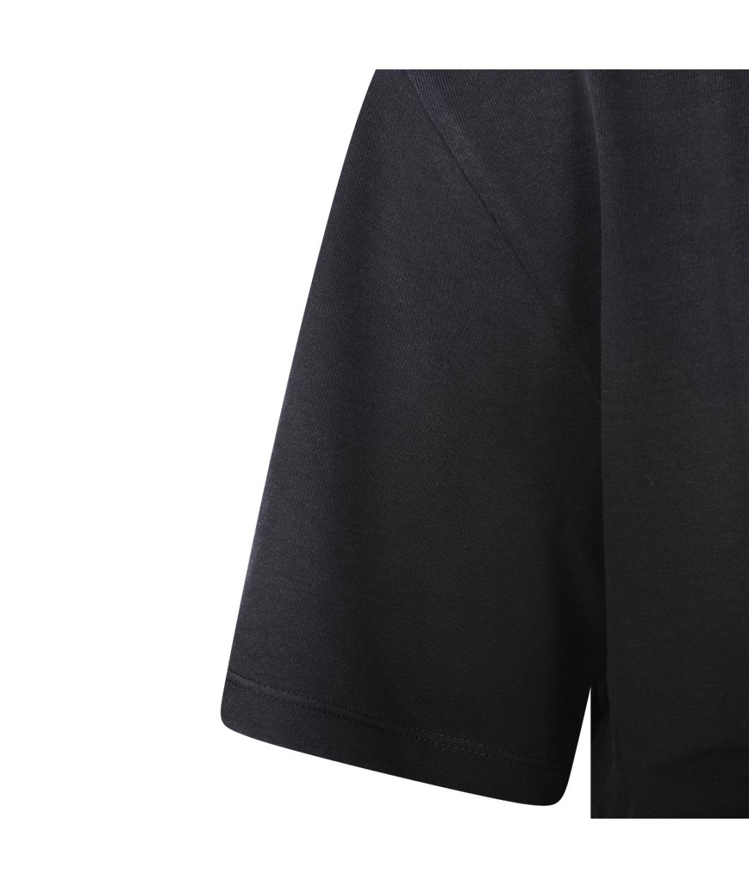 AMIRI Черная хлопковая футболка, фото 5