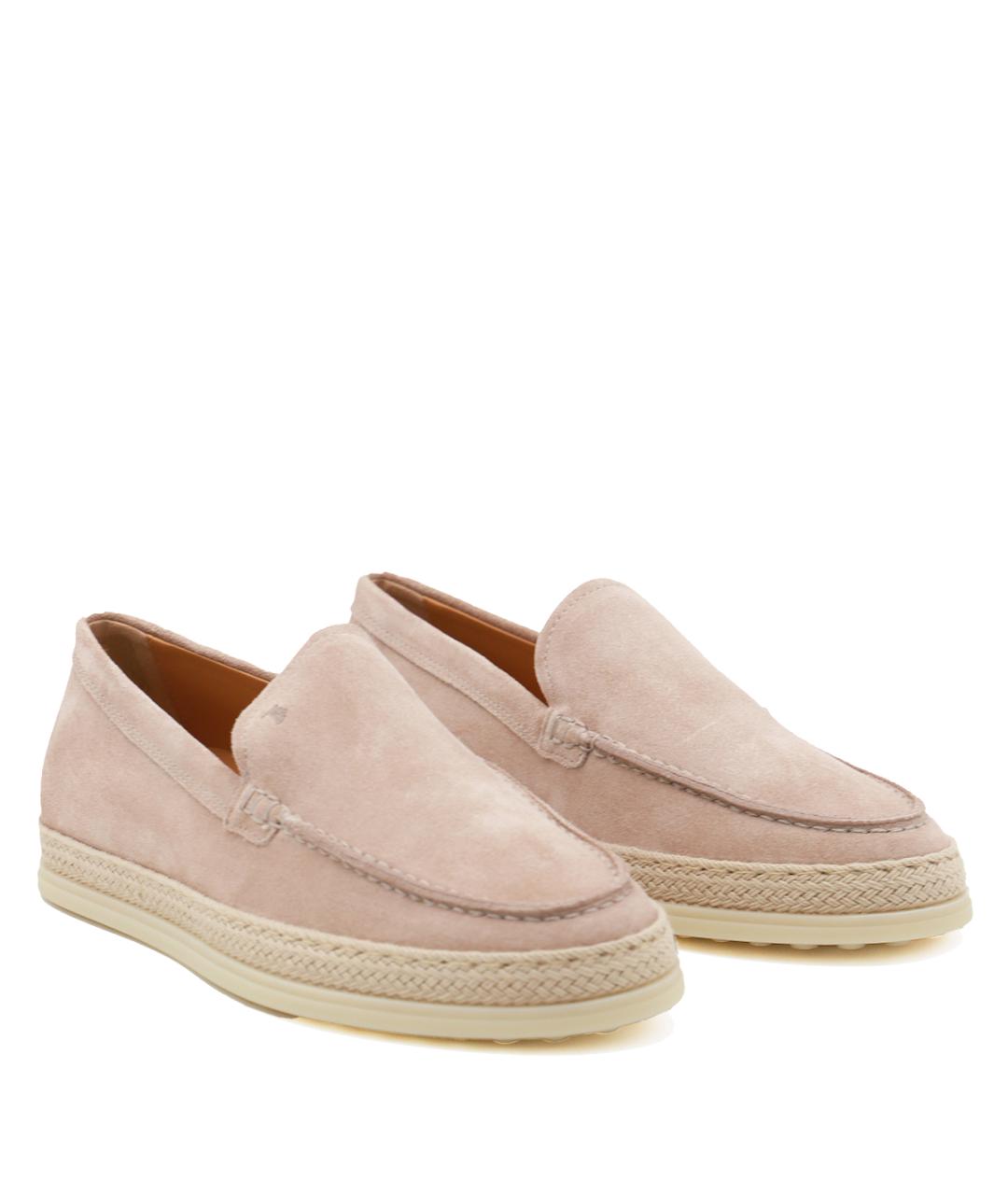 TOD'S Розовые лоферы, фото 2