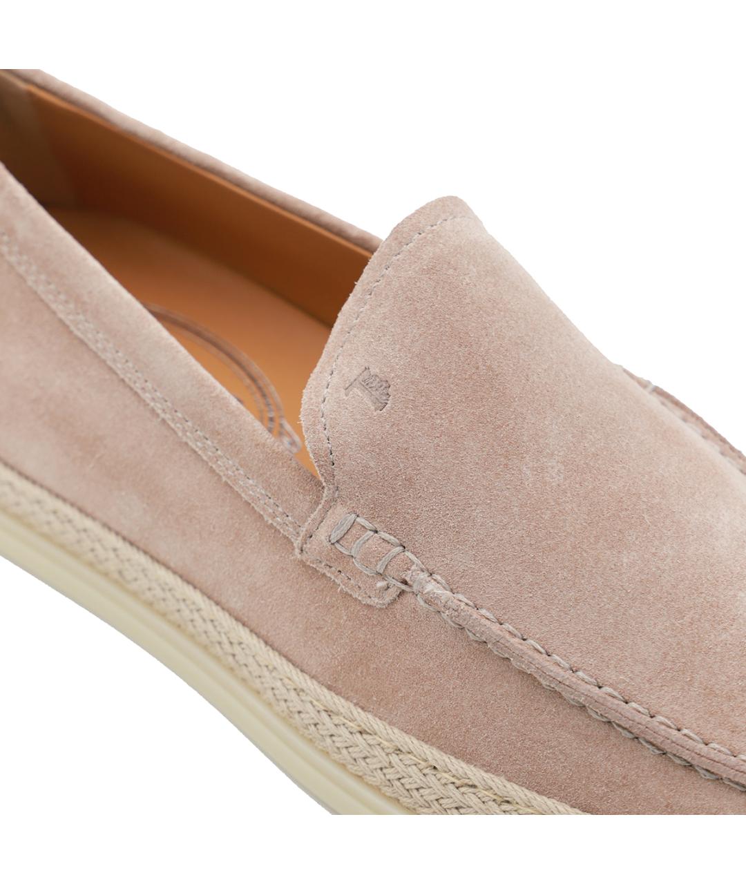 TOD'S Розовые лоферы, фото 4