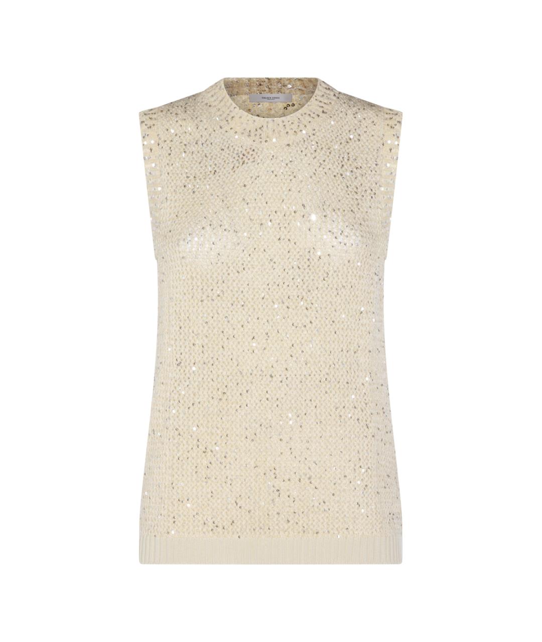 GOLDEN GOOSE DELUXE BRAND Белый джемпер / свитер, фото 1