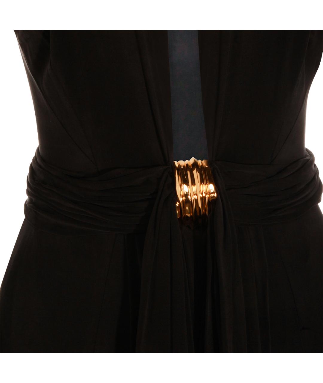 ELISABETTA FRANCHI Черное вечернее платье, фото 3